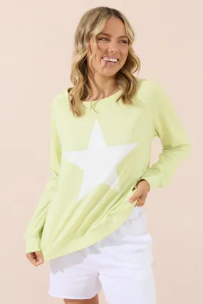 FREEDOM SWEATER - LIME