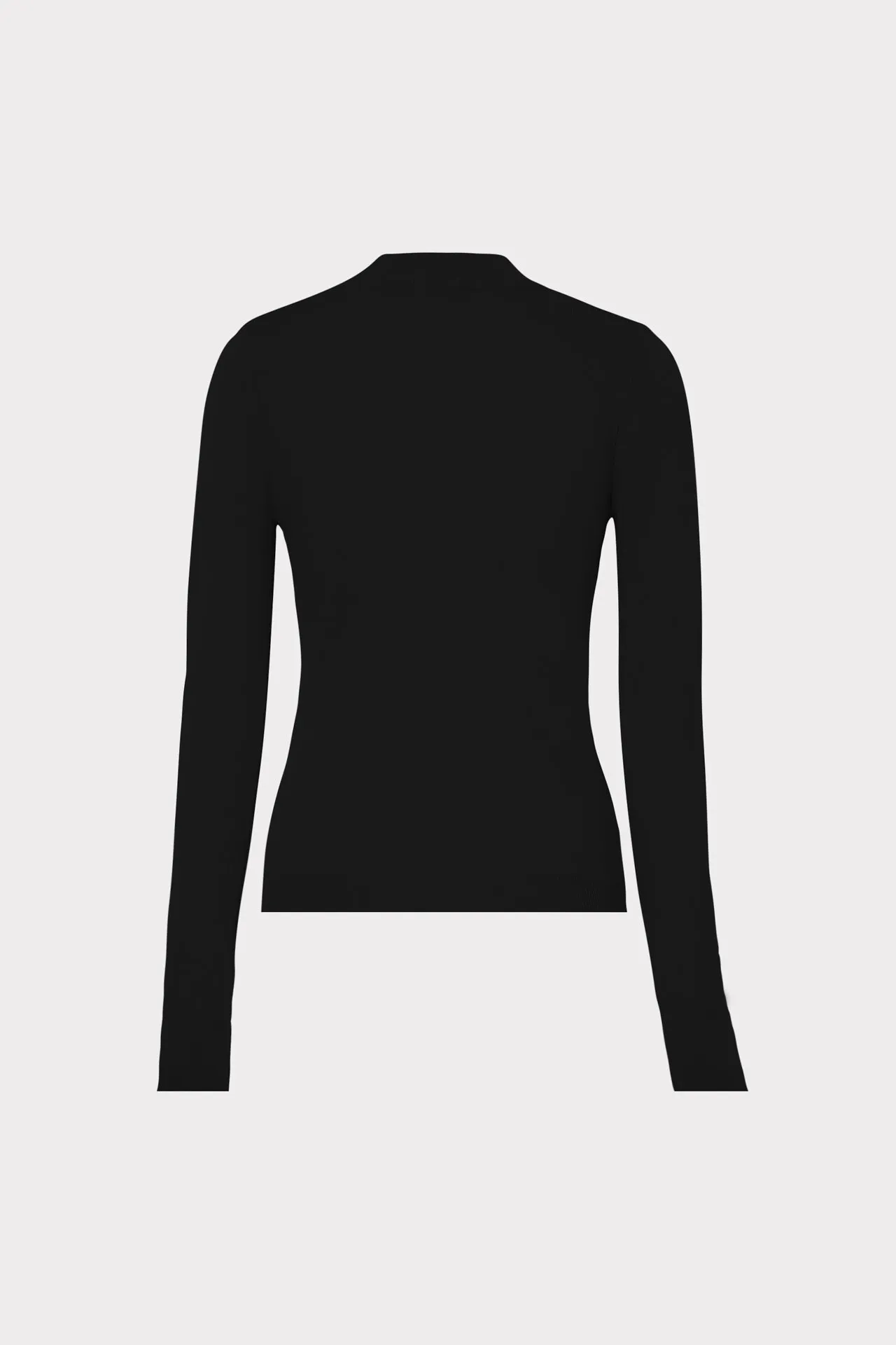 Front Cut Out Turtleneck