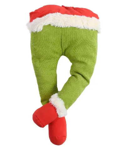 Garden decoration Elf legs Christmas Day