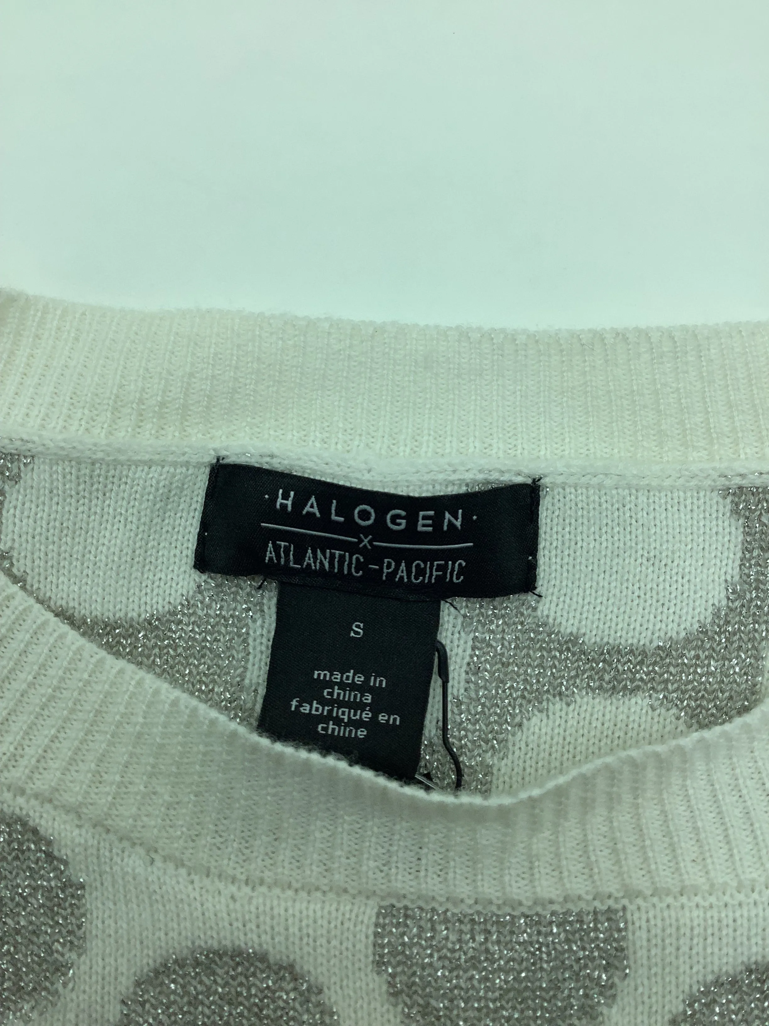 Halogen Atlantic Pacific Sweater Polka Dot Print Size: S