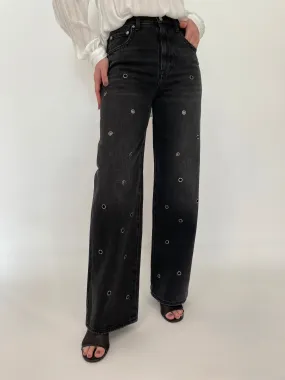 Hendrix High-Rise Baggy Jeans - Glamour