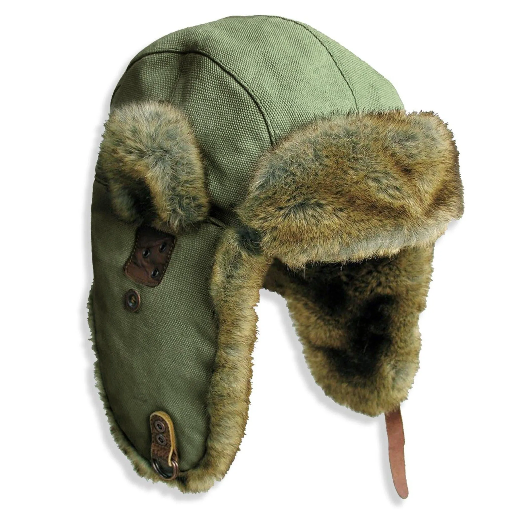 Huskie Canvas Aviator Hat