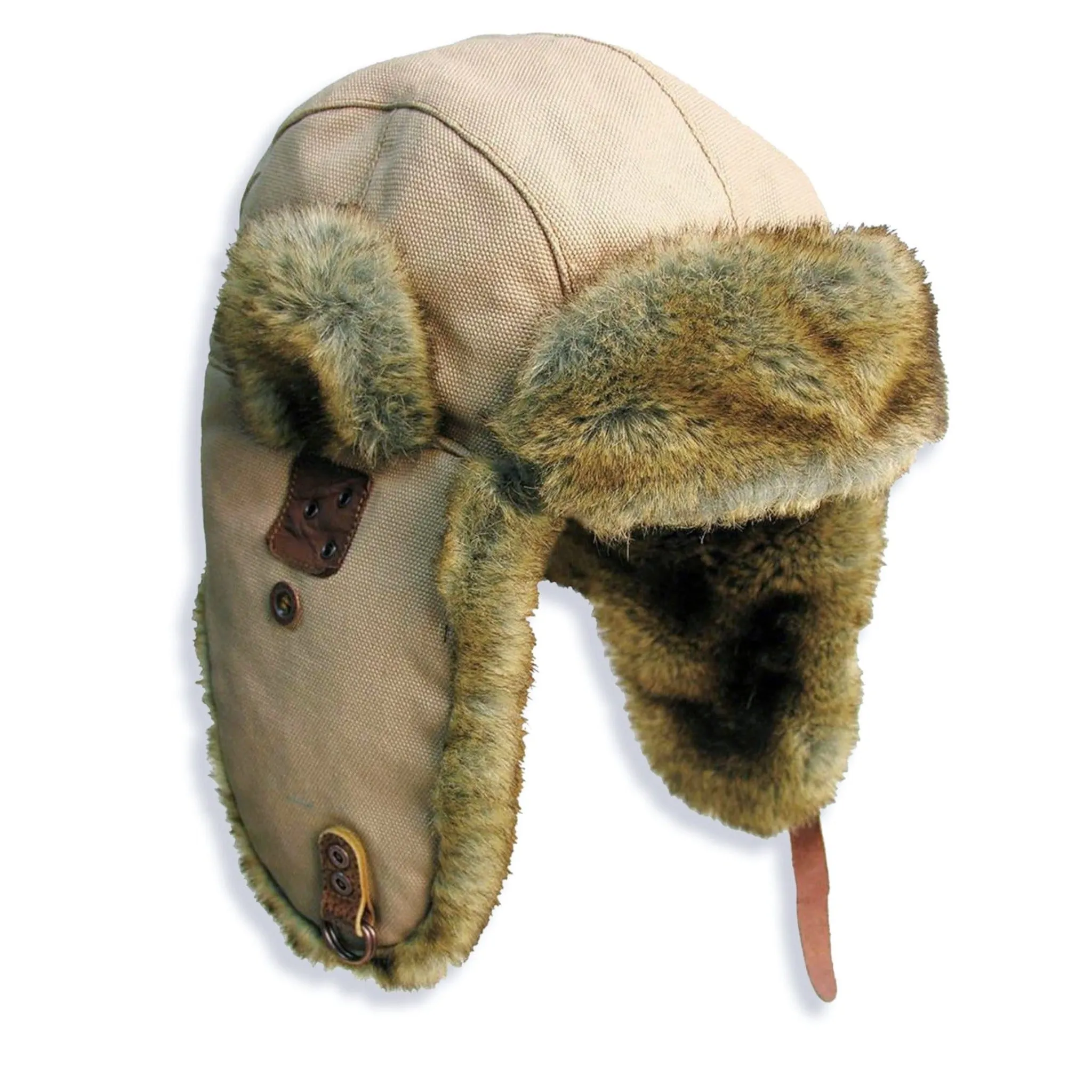 Huskie Canvas Aviator Hat