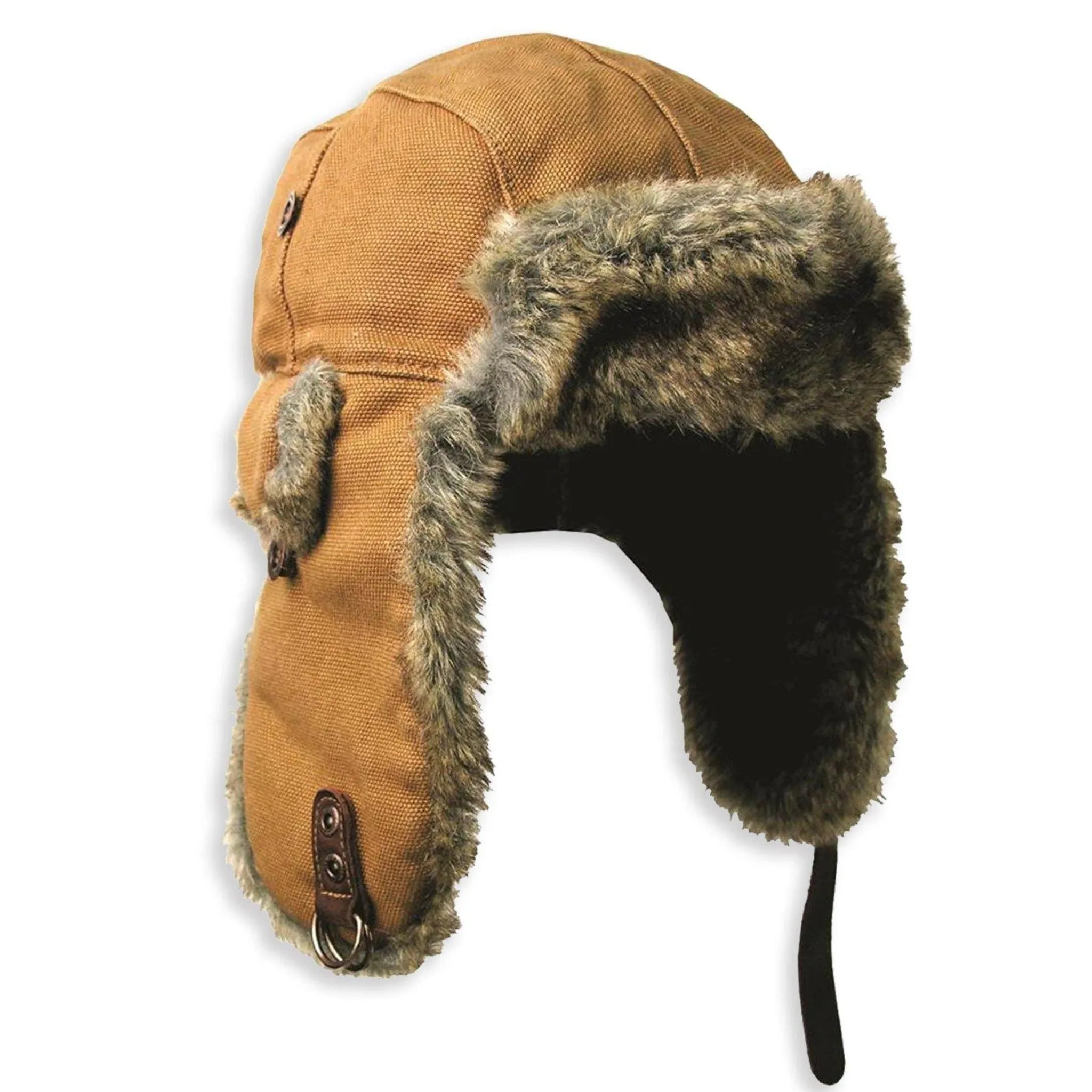 Huskie Canvas Aviator Hat