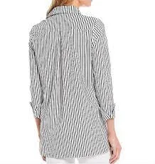 Jude Connally Hadley Top Stripes in White & Black