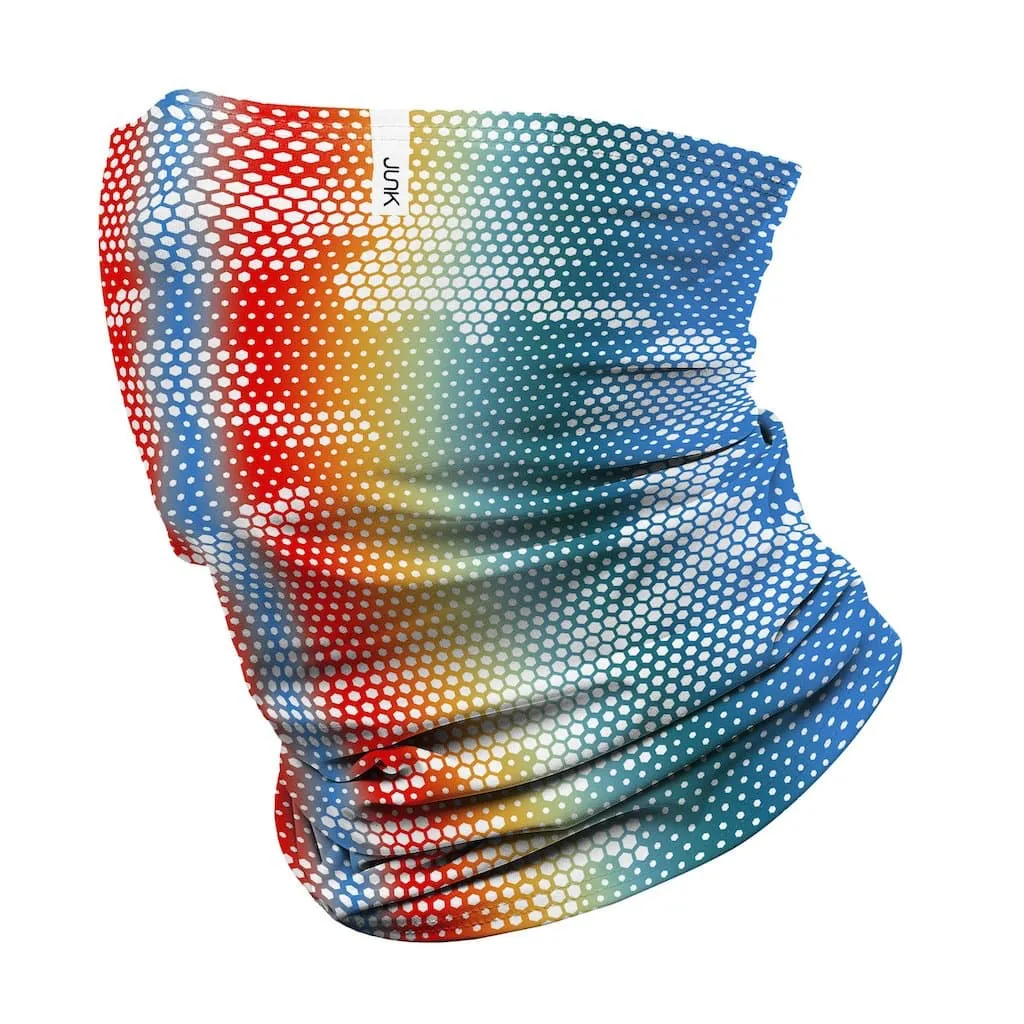 JUNK Rainbow Dot Winter Neck Gaiter