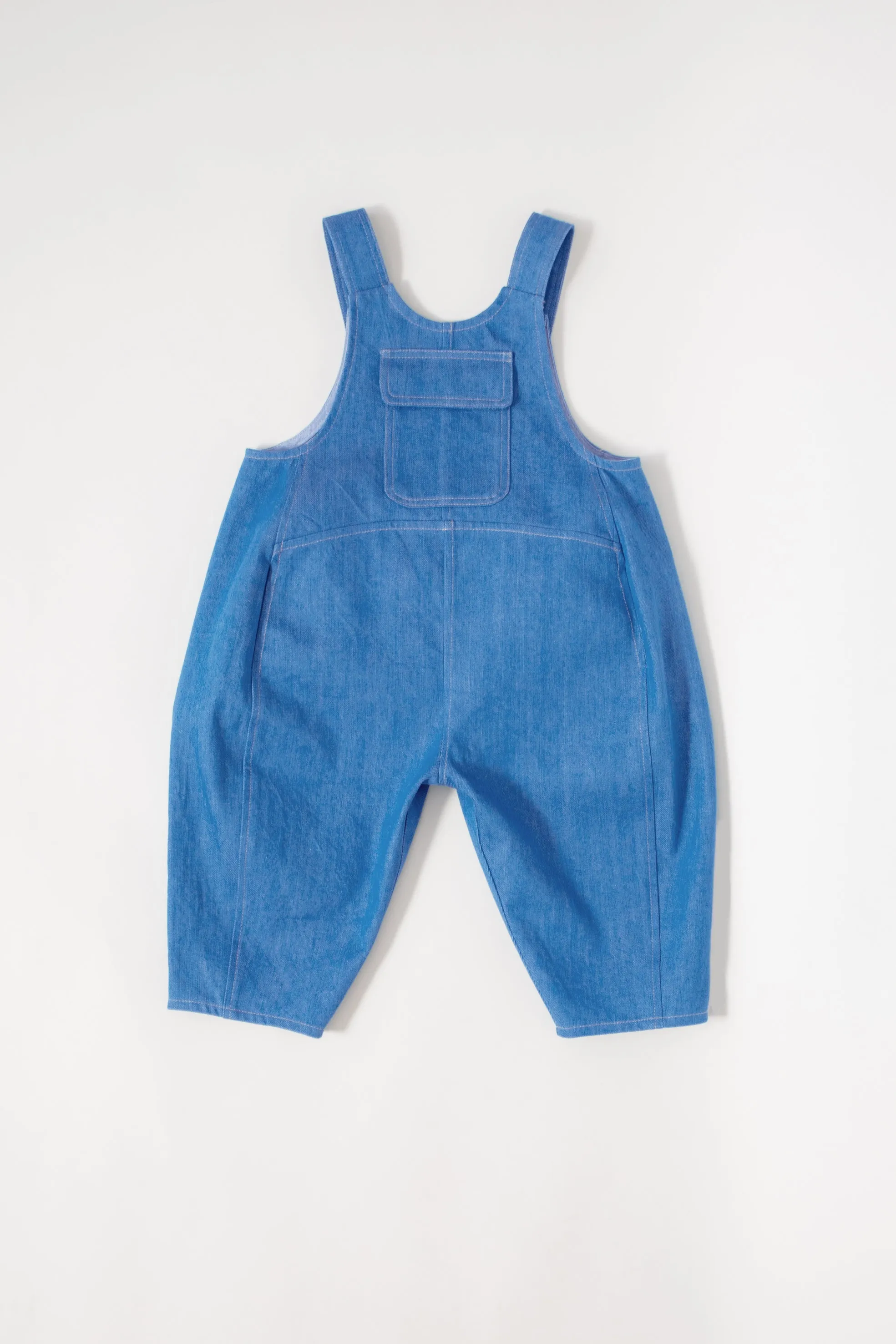 Kai Oversized Denim Dungarees