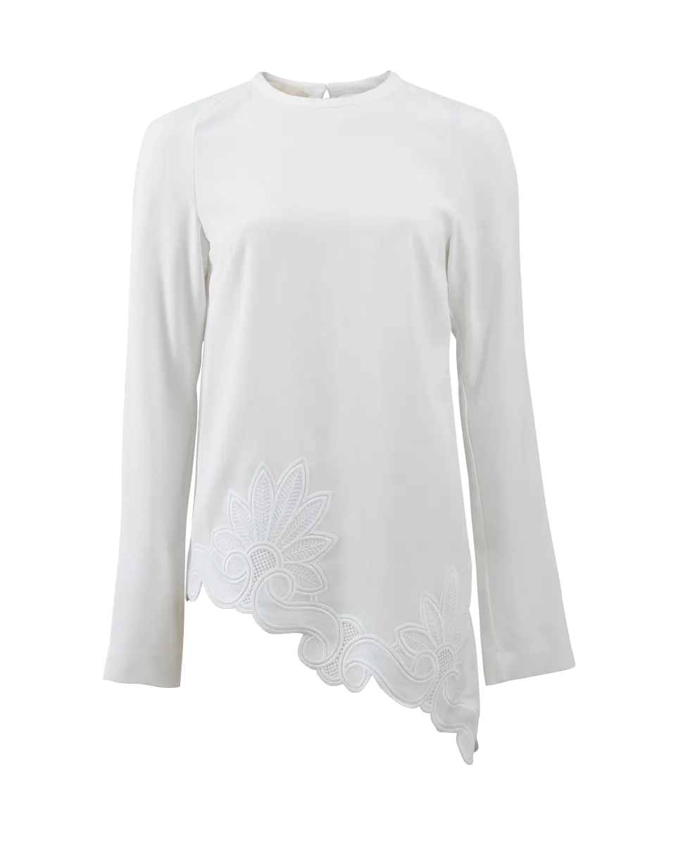 Lace Hem Tunic