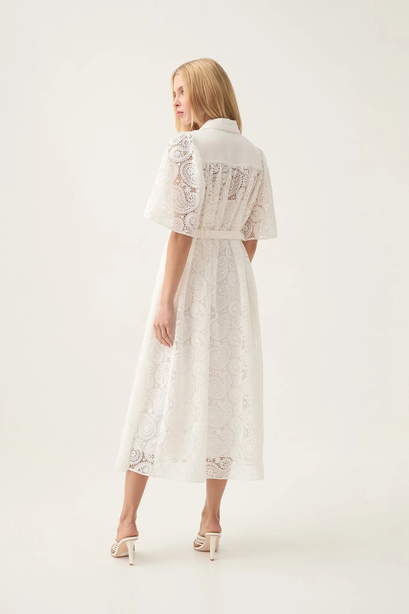 Laicey Paisley Midi Dress