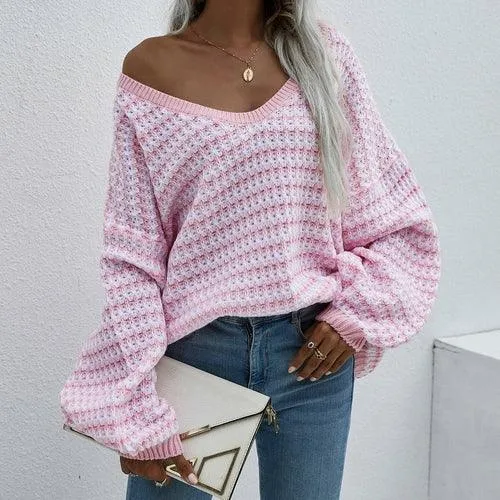 Long Sleeve Knitted Sweater