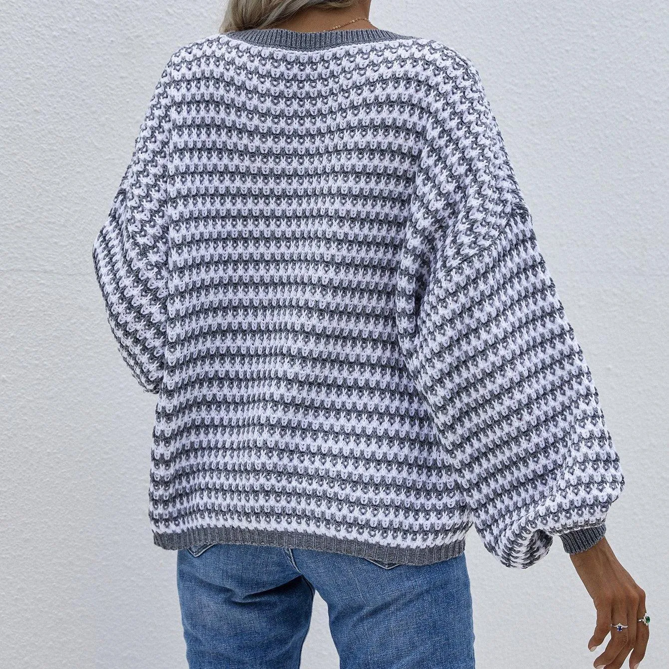 Long Sleeve Knitted Sweater