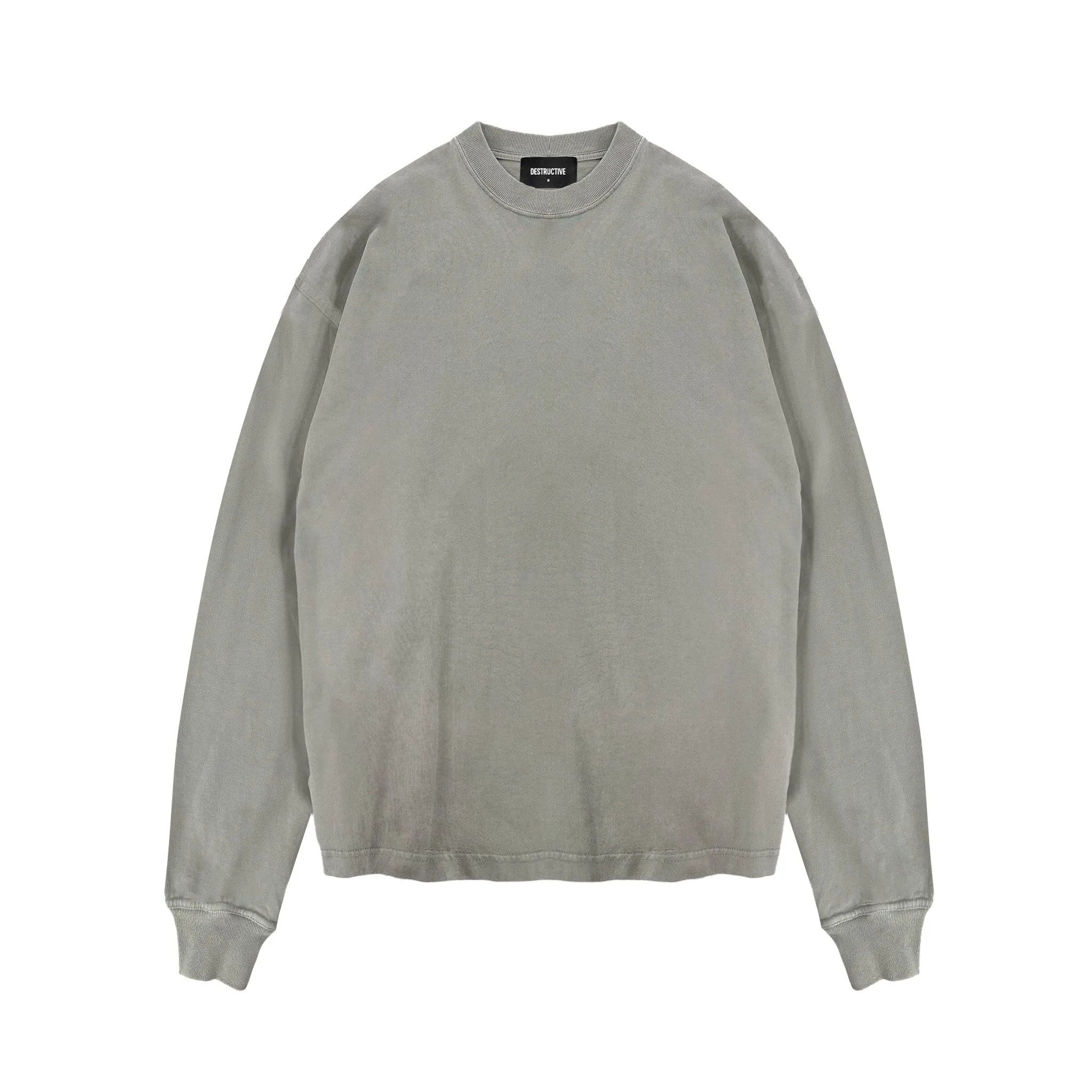 Long Sleeve T-Shirt - Fossil Grey