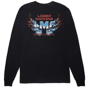 Loser Machine Hot Exhaust Long Sleeve T-Shirt - Black