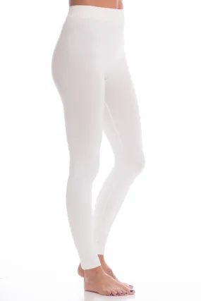 Lovable Ivory White Long Leggings