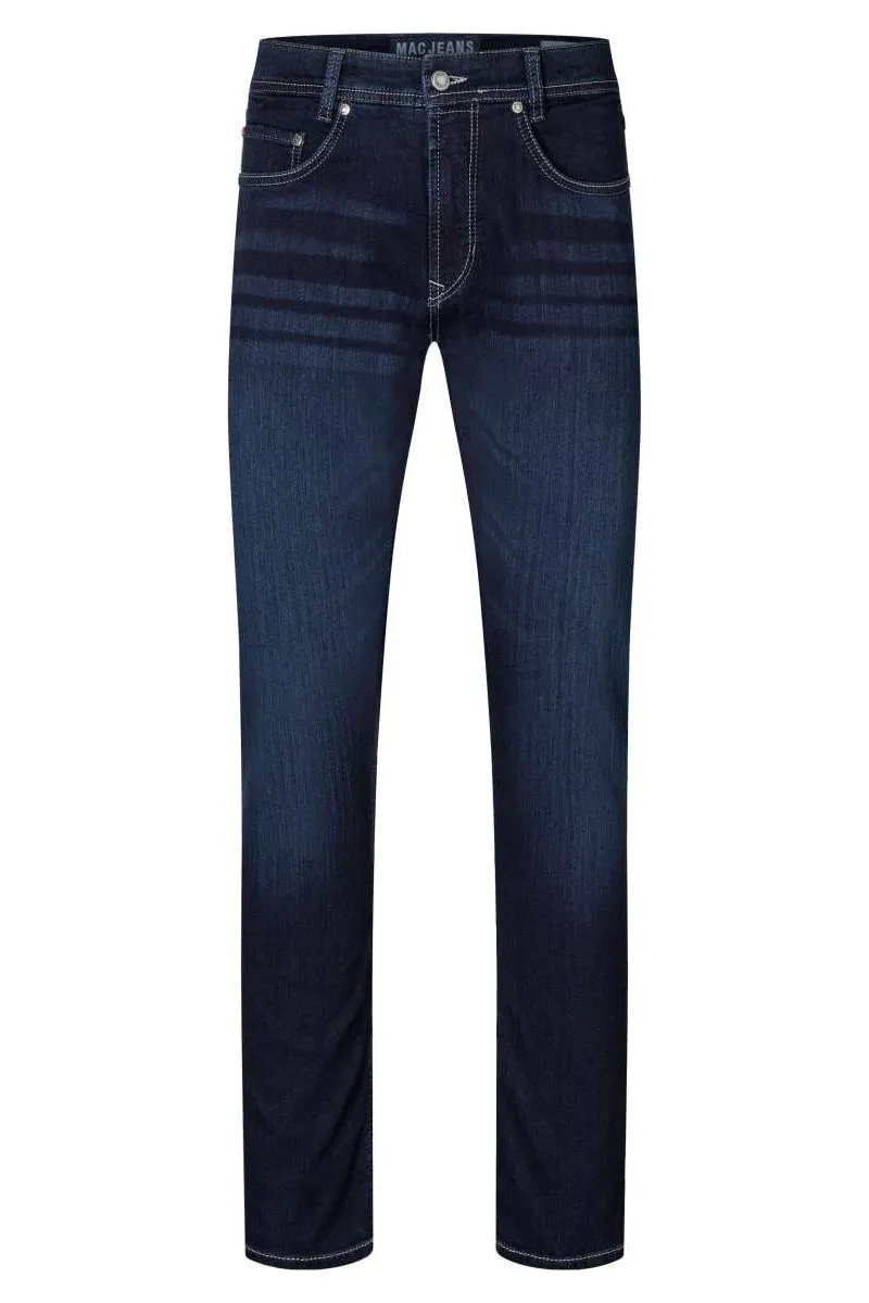 Mac Jeans-Men's Jog n Jeans 0590-00-0994L | H743 Dark Blue Authentic Used | Men's Modern Fit