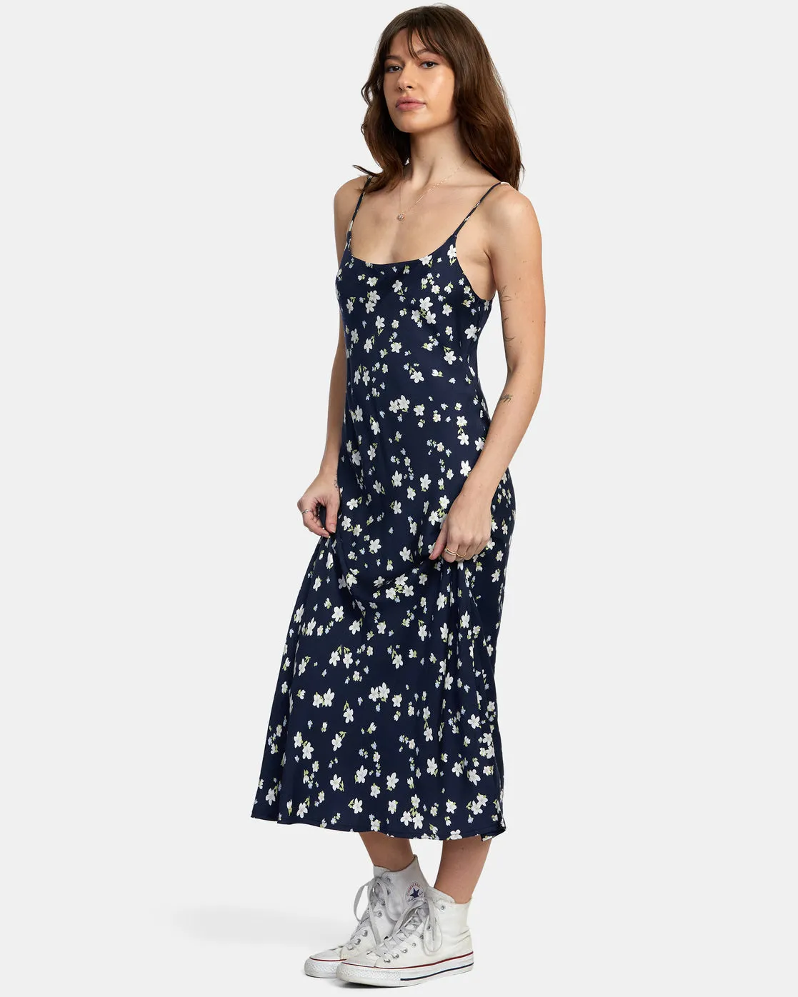 Maiden Midi Dress - Moody Blue