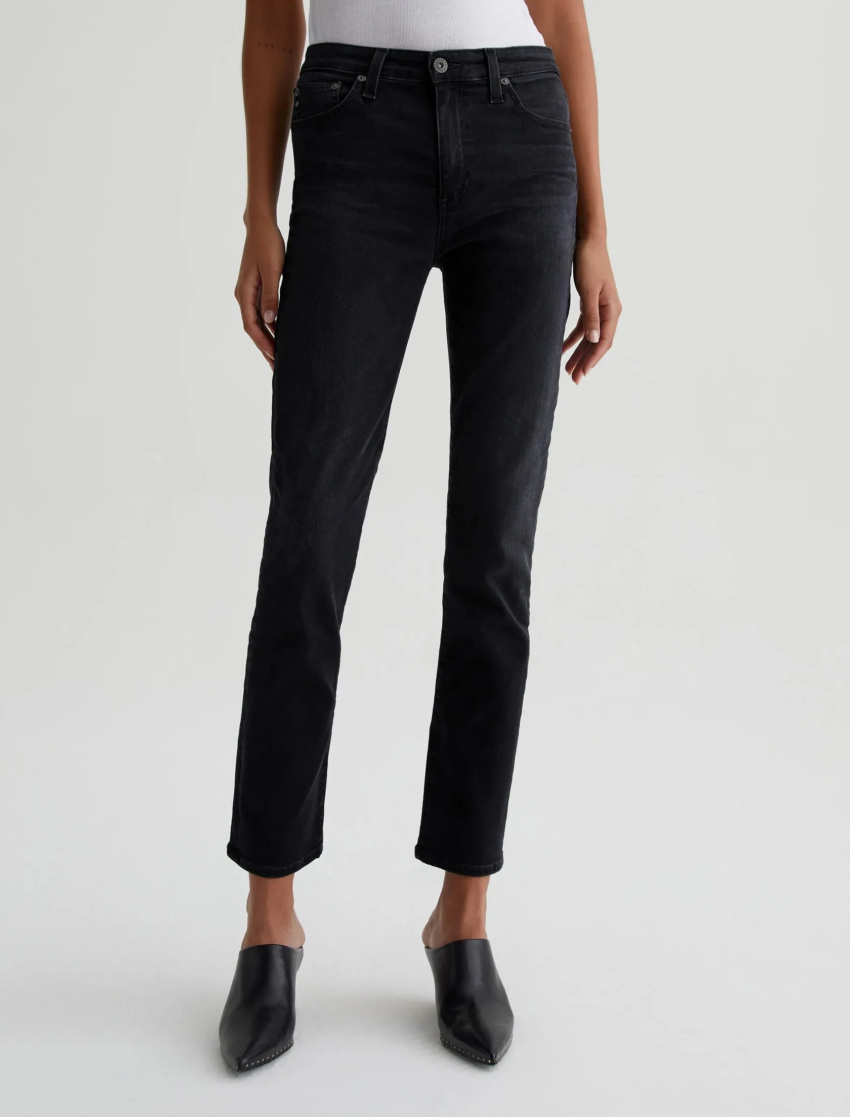 Mari High Rise Slim Straight - City View