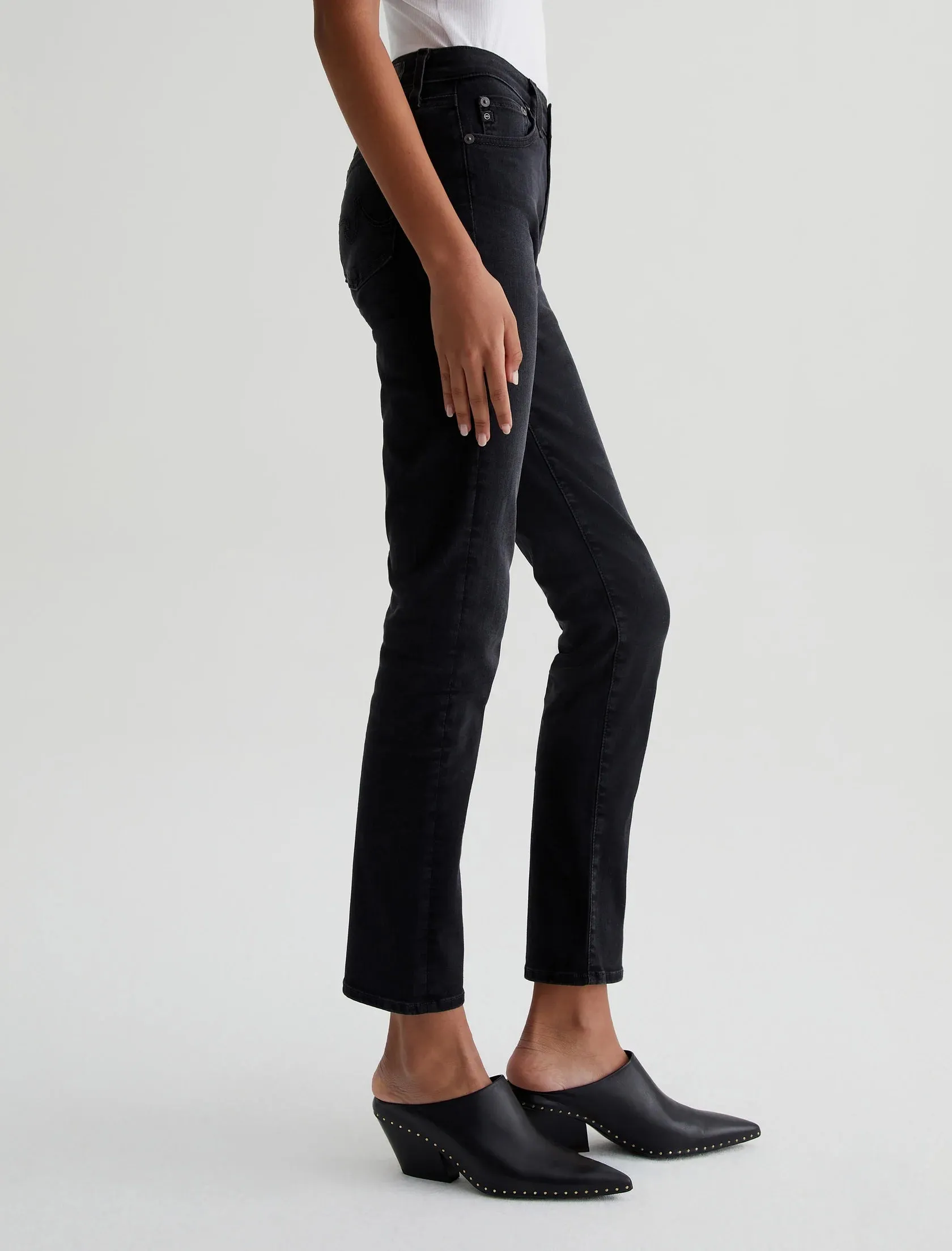 Mari High Rise Slim Straight - City View