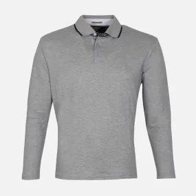 MEN BASIC POLO LONG SLEEVE