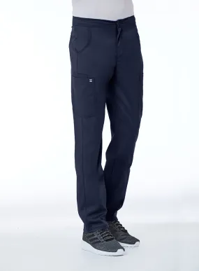 Men's Half Elastic Waistband Cargo Pant XS-3XL /Navy