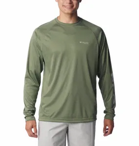 Men's PFG Terminal Tackle Heather Long Sleeve Shirt