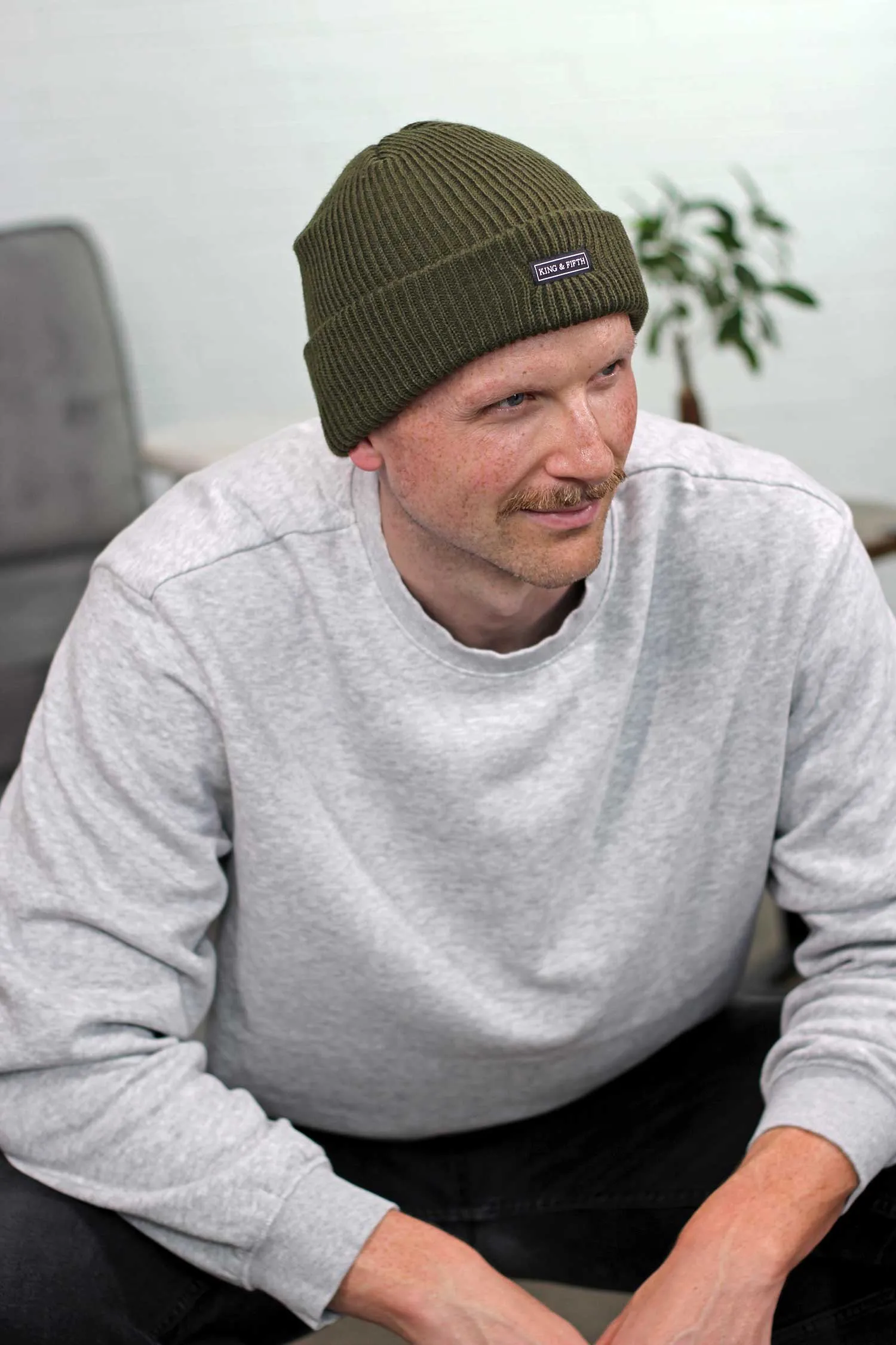 Mens Slouchy Beanie - The Forte