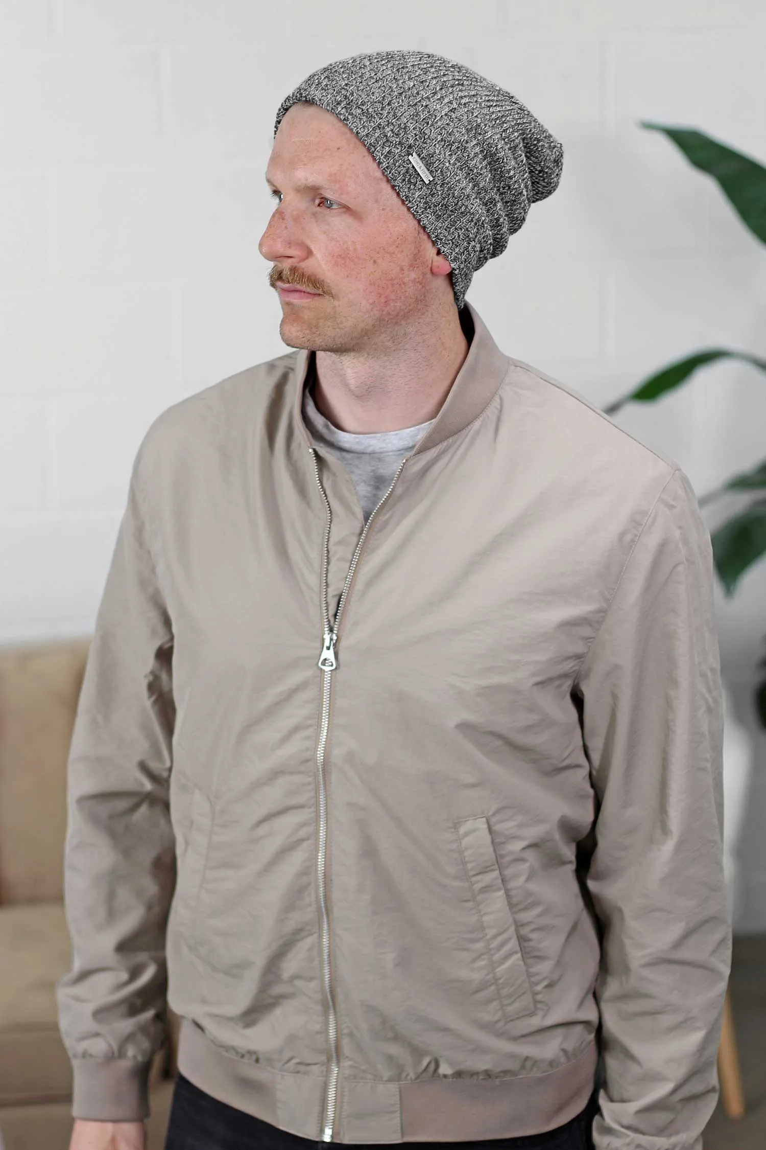 Mens Slouchy Beanie - The Forte