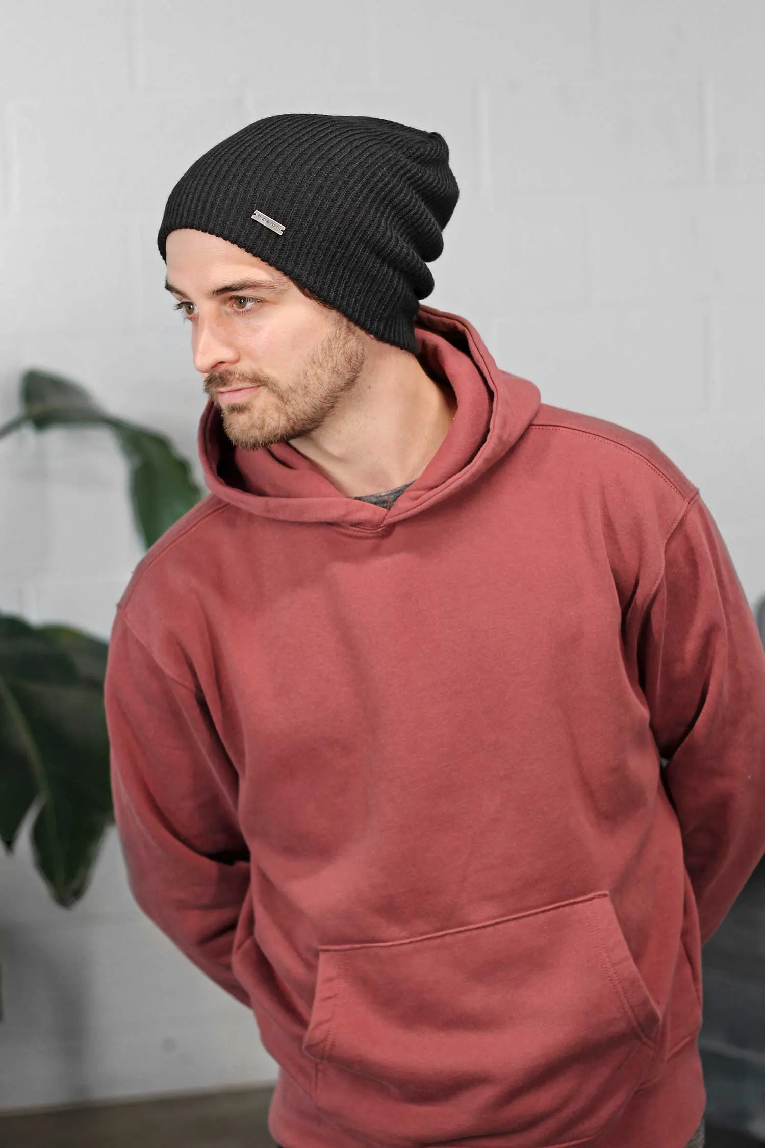 Mens Slouchy Beanie - The Forte