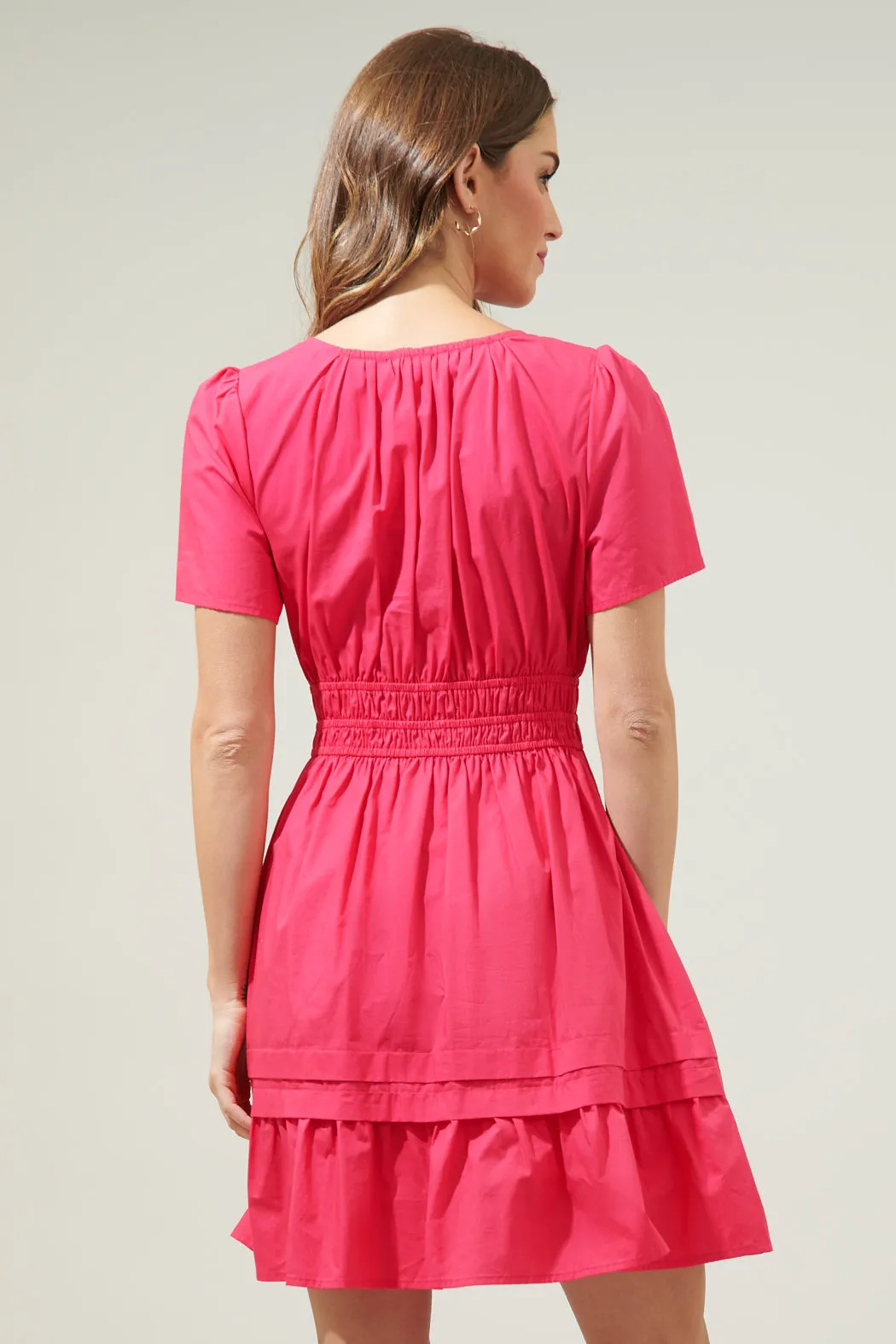 Miller Split Neck Dress