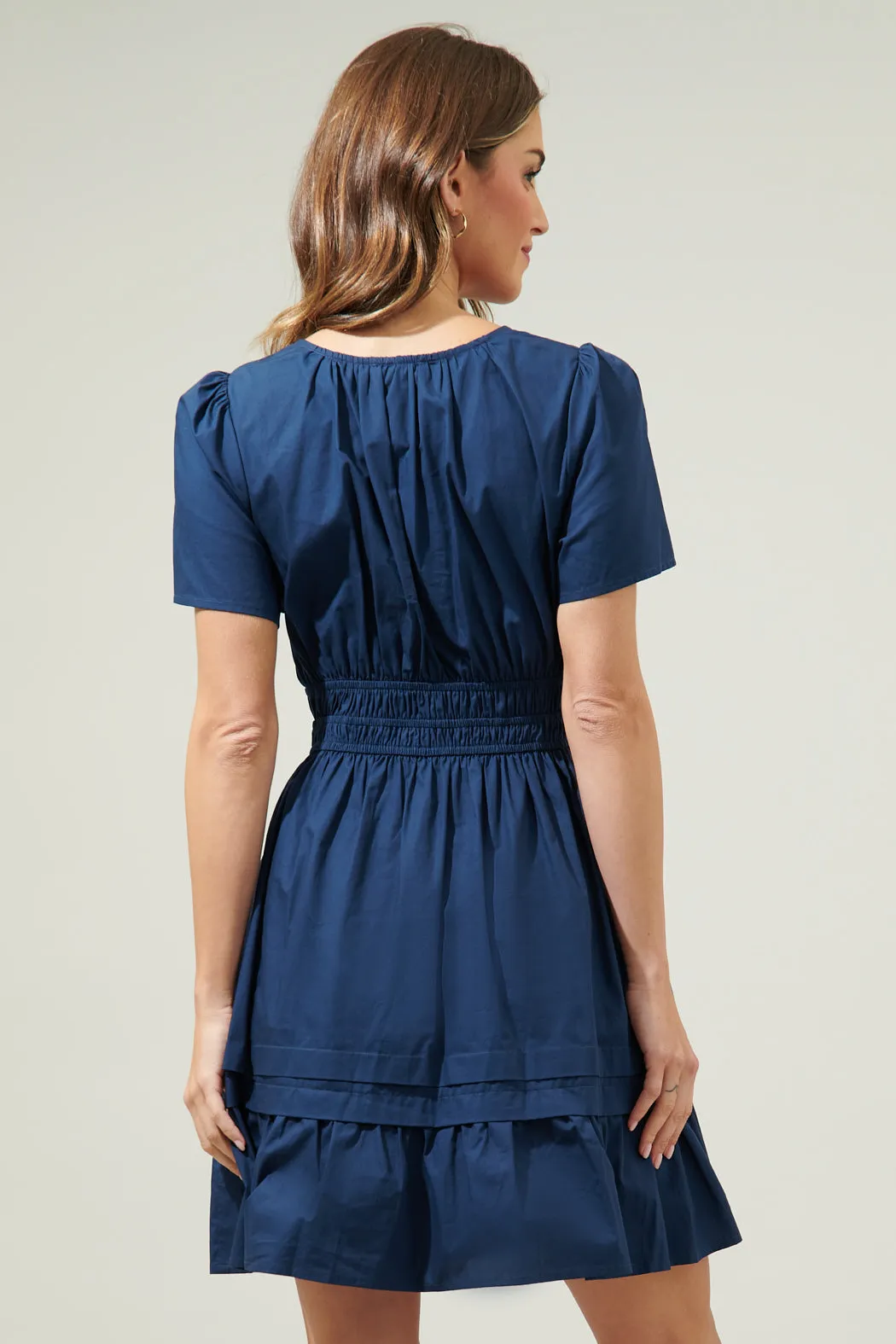 Miller Split Neck Dress