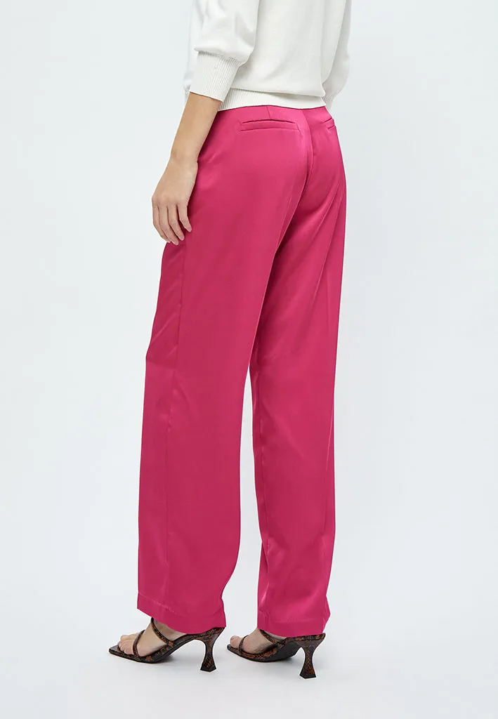 MSJustina Sateen Pants - Super Pink