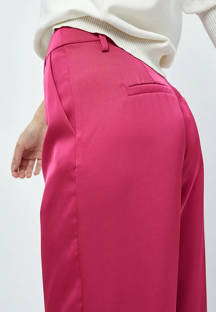 MSJustina Sateen Pants - Super Pink