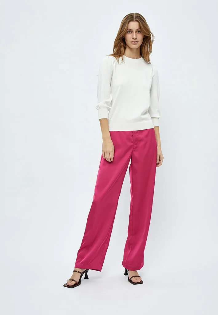 MSJustina Sateen Pants - Super Pink