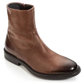 Muller Mid Brown Calf Zip Boot