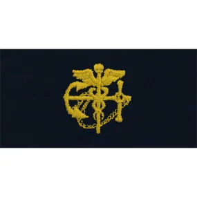 Navy Public Health Service PHS Collar Device: Anchor with Caduceus - coverall