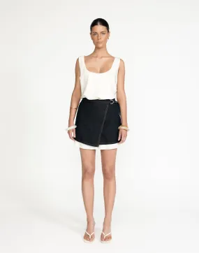 Nicholas Denim Mini Skirt (Indigo)