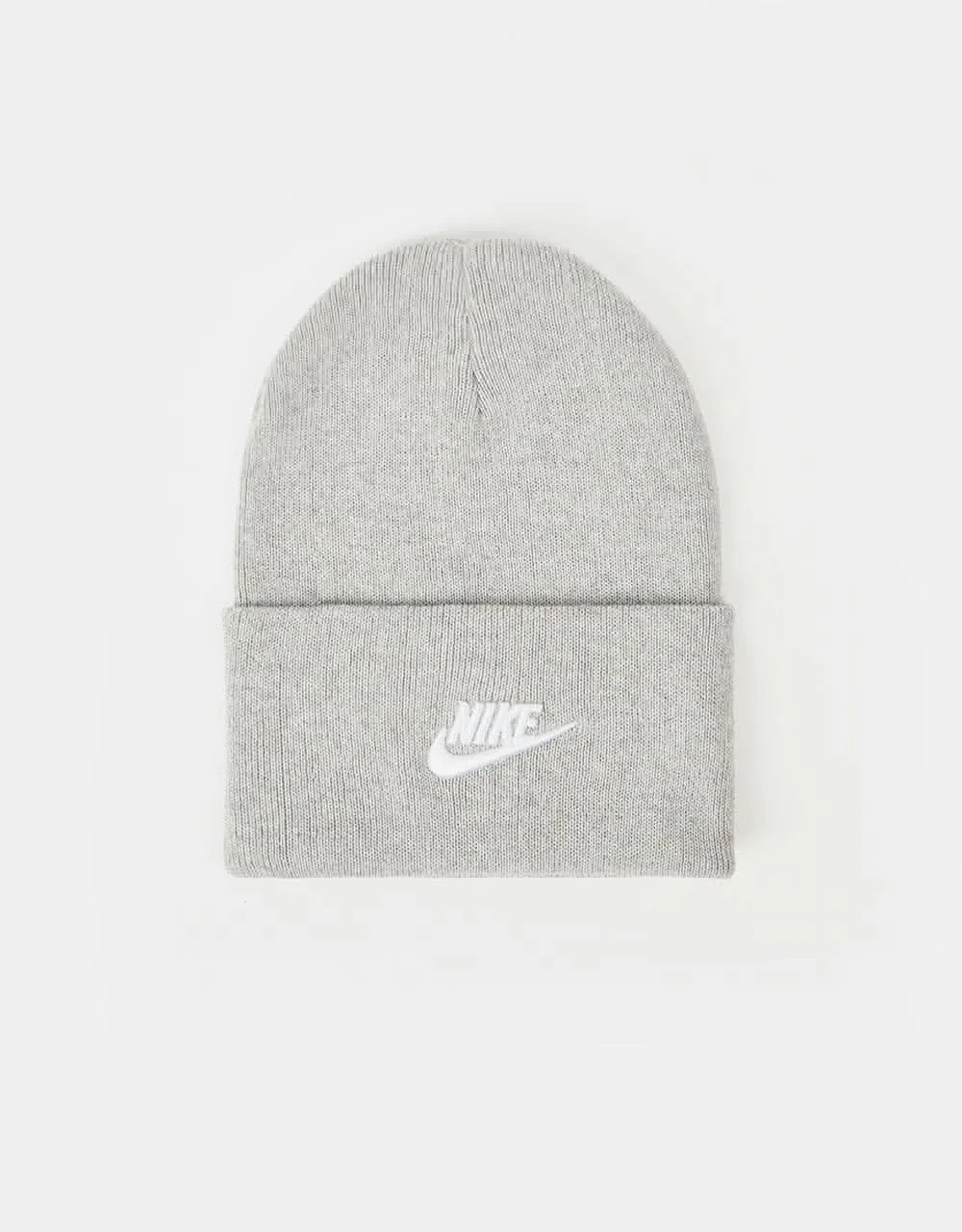 Nike NSW Futura Utility Beanie  - Dark Grey Heather/White