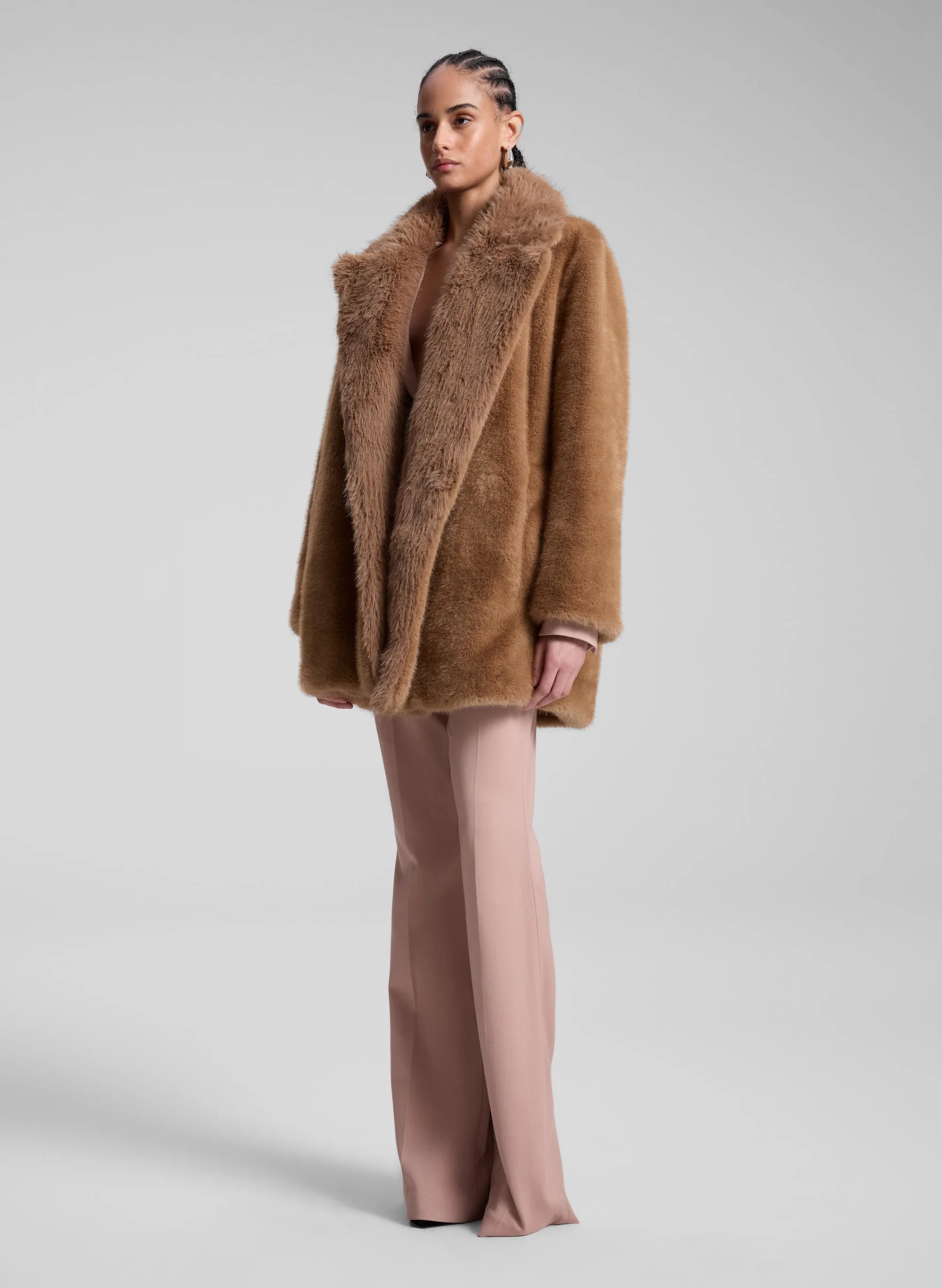 Nina Faux Fur Coat