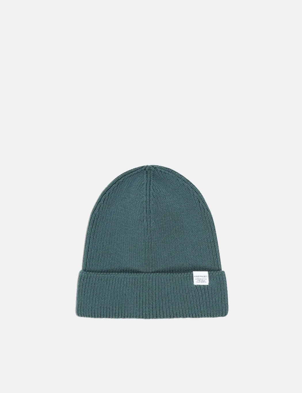 Norse Projects Cotton Watch Beanie Hat - Verge Green