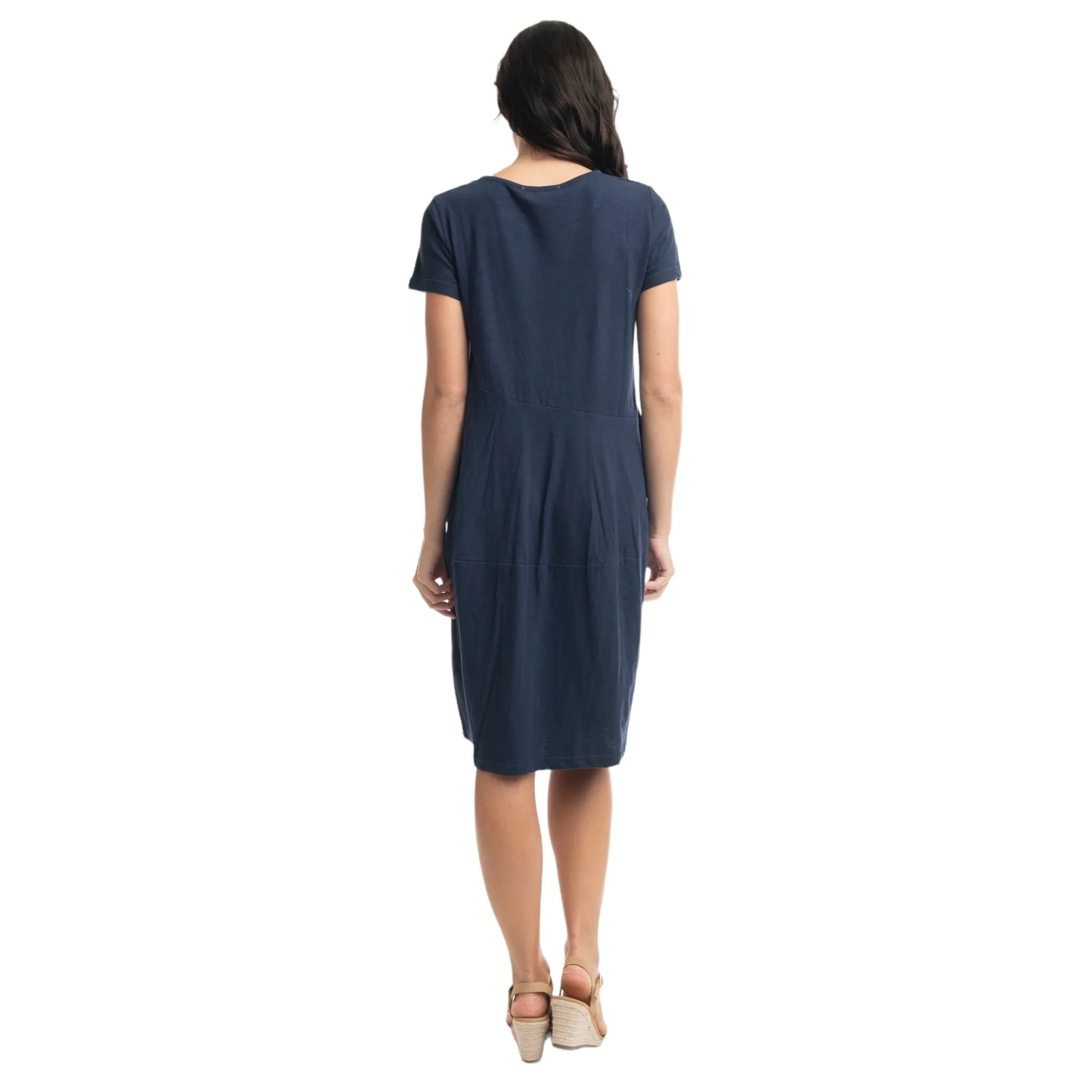 Orientique Bubble Dress Navy