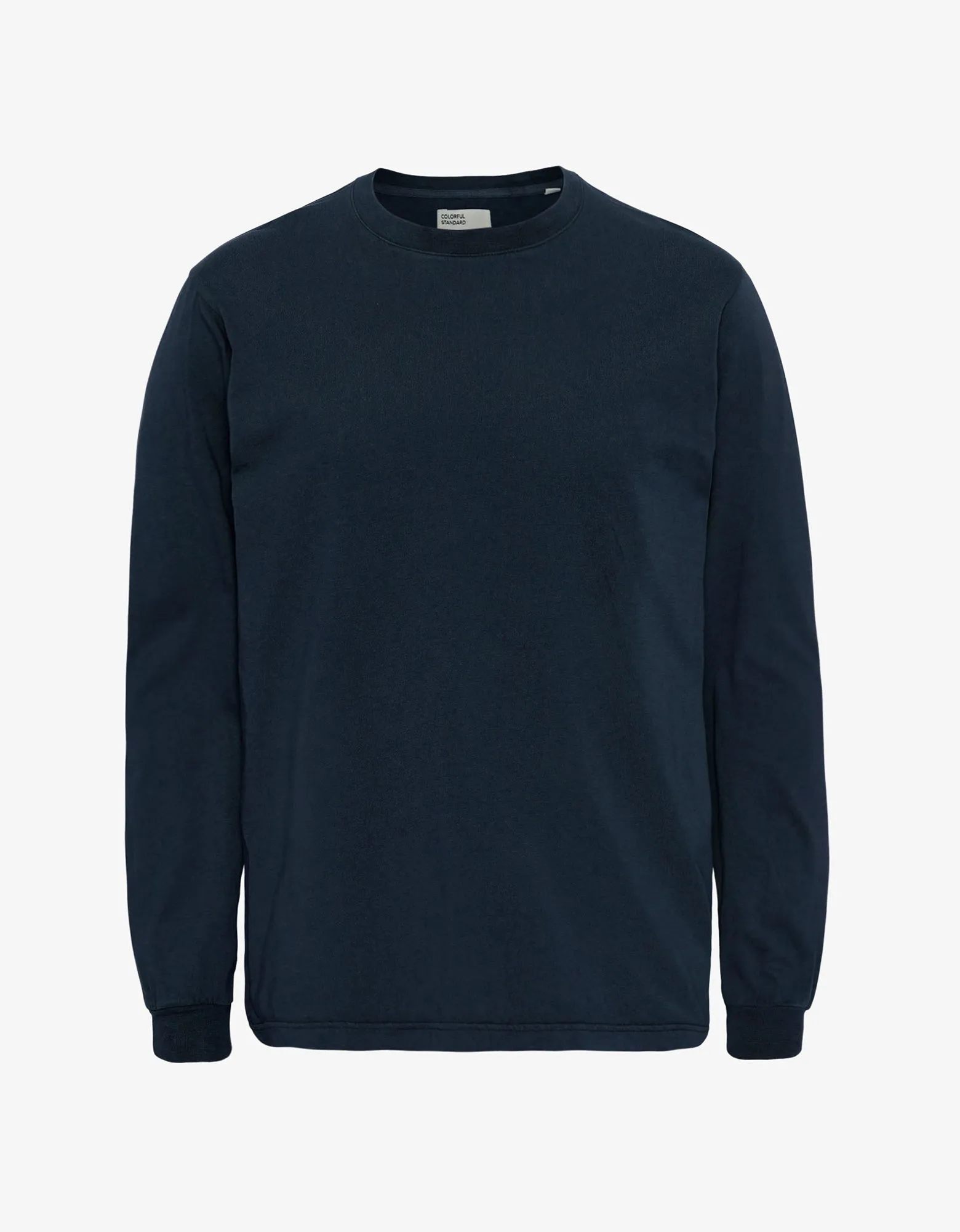 Oversized Organic LS T-shirt - Navy Blue