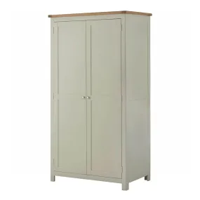 Padstow Grey All-Hanging Double Wardrobe