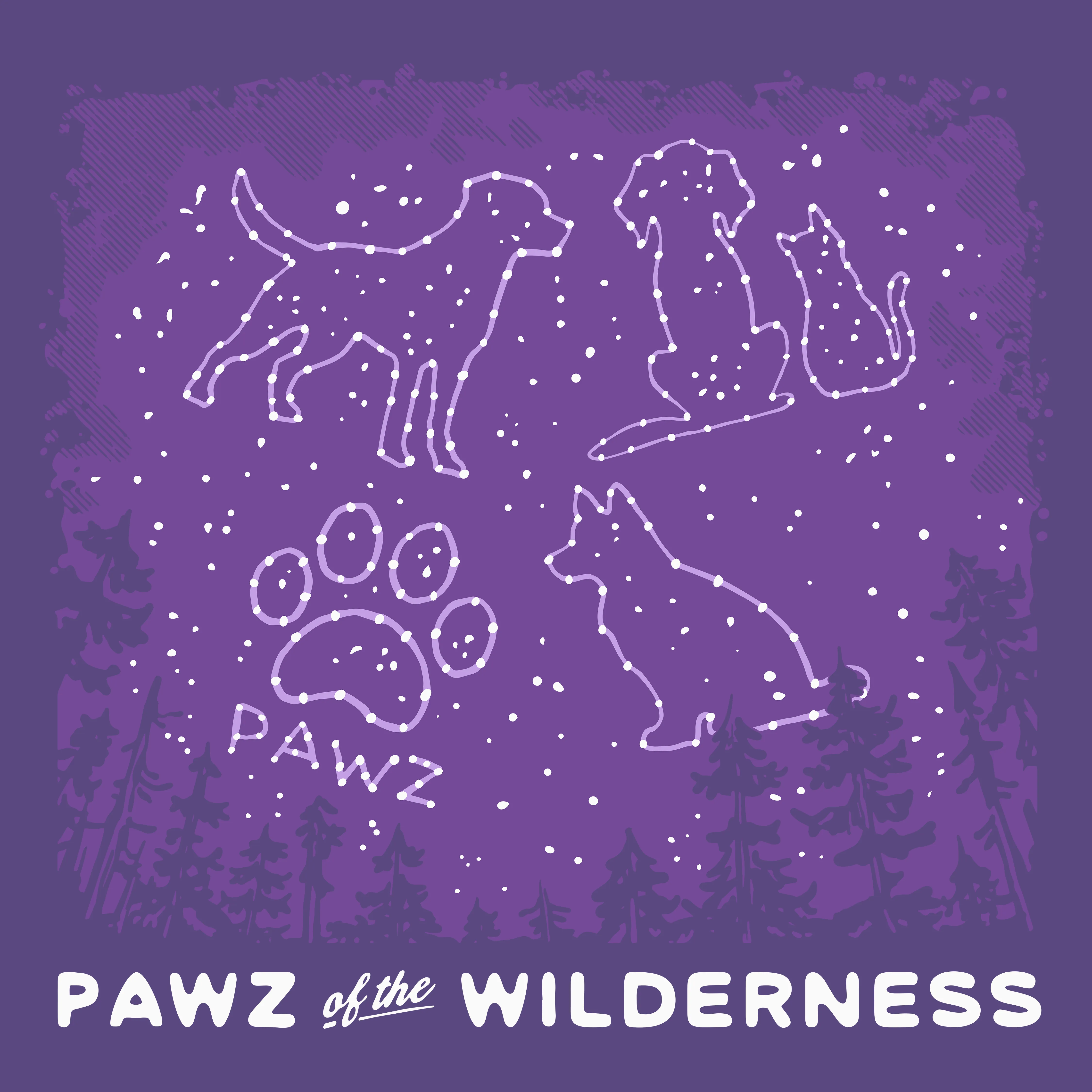 Pawz of the Wilderness (Adult Short Sleeve T-Shirt)