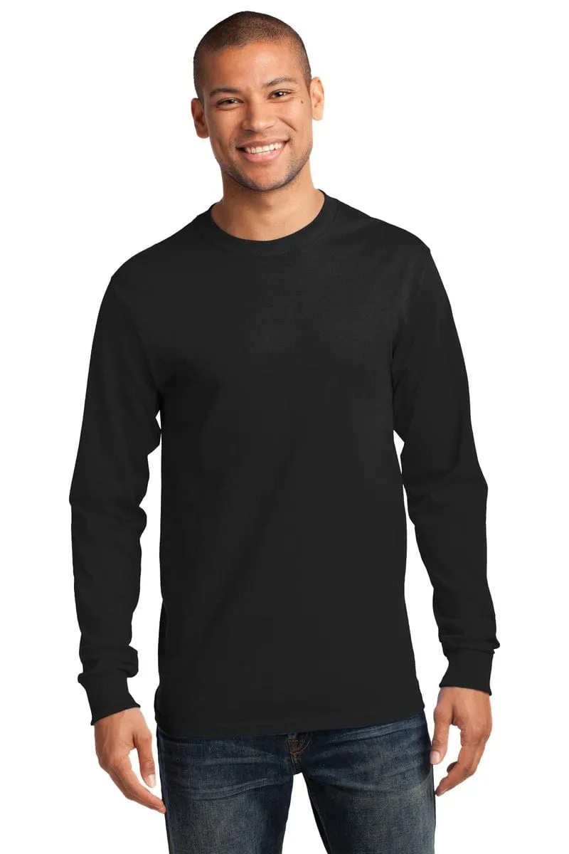 Port & Company ®  - Tall Long Sleeve Essential Tee. PC61LST, Basic Colors