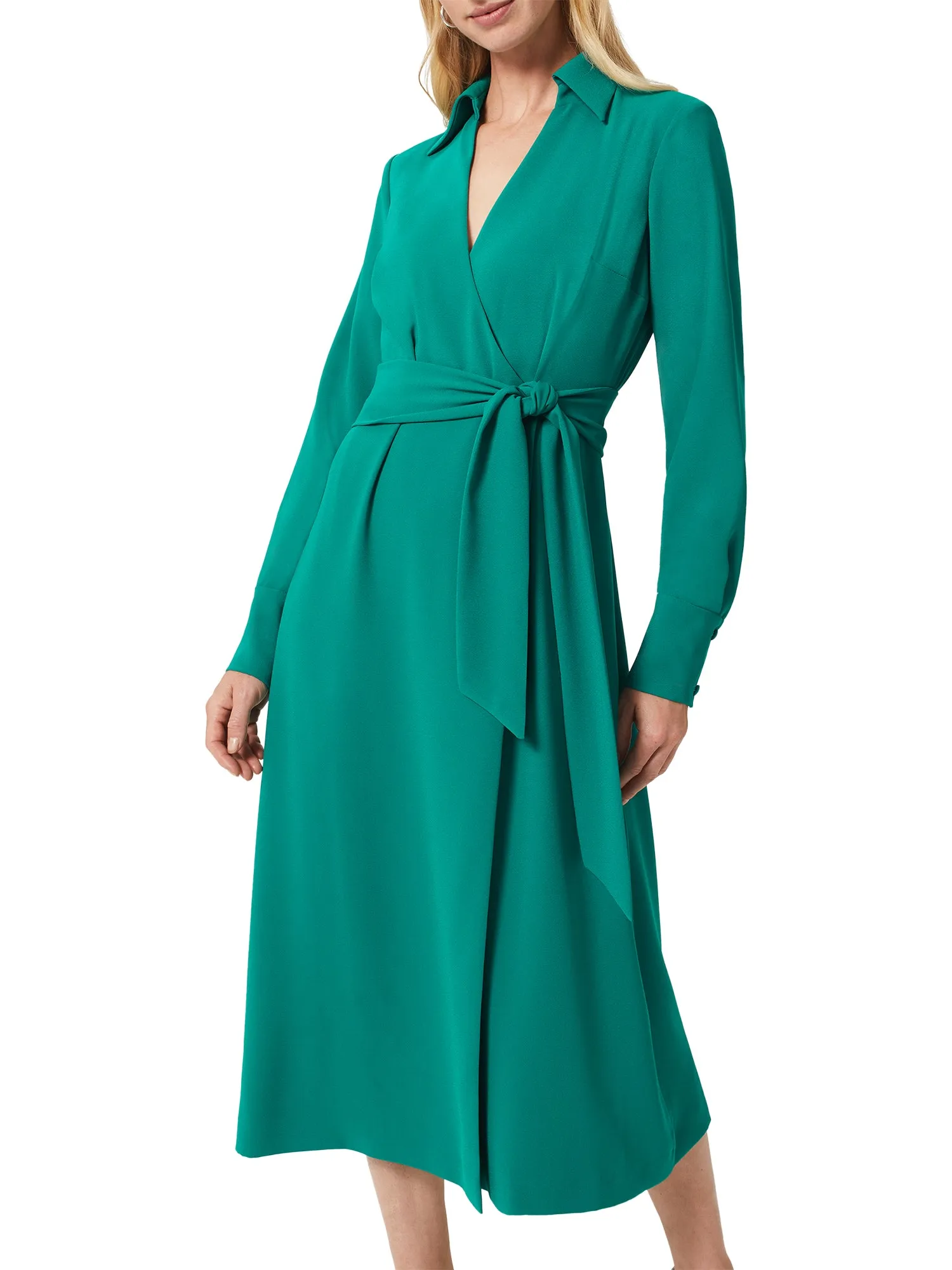 Prue Wrap Midi Dress