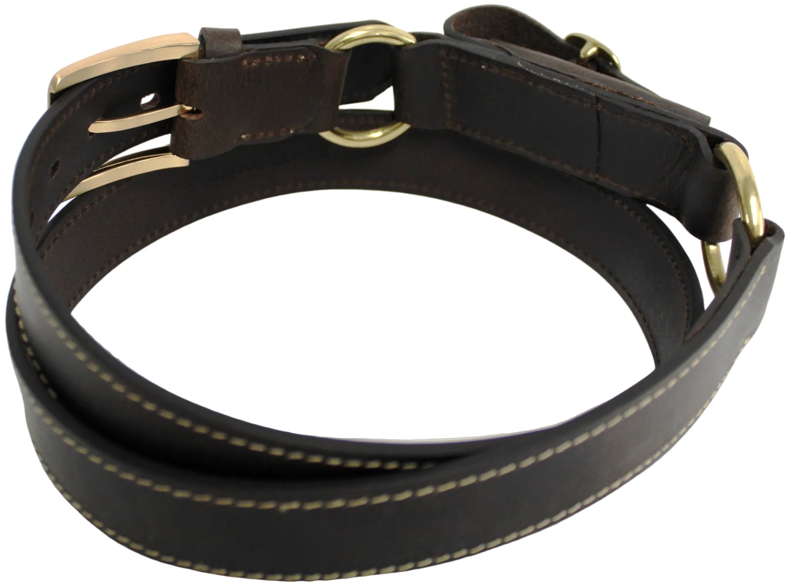 Quality Full Grain Leather Hobble Belt. Colour: Brown. Style No: 42029.