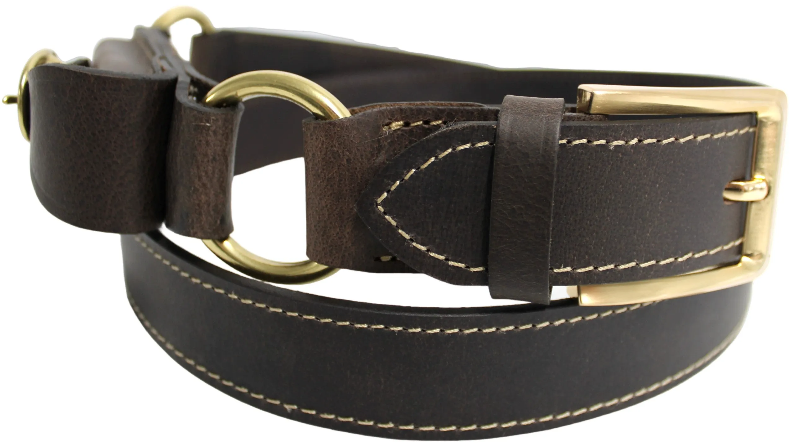 Quality Full Grain Leather Hobble Belt. Colour: Brown. Style No: 42029.