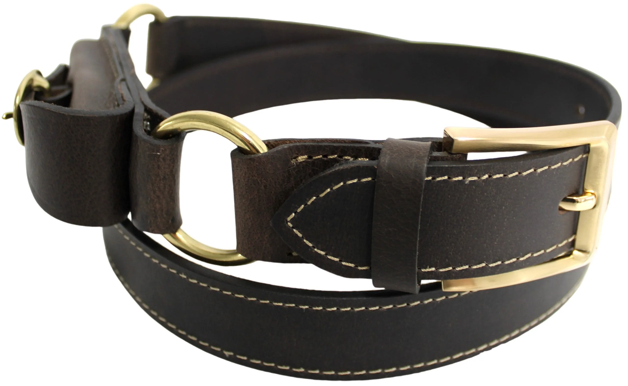 Quality Full Grain Leather Hobble Belt. Colour: Brown. Style No: 42029.