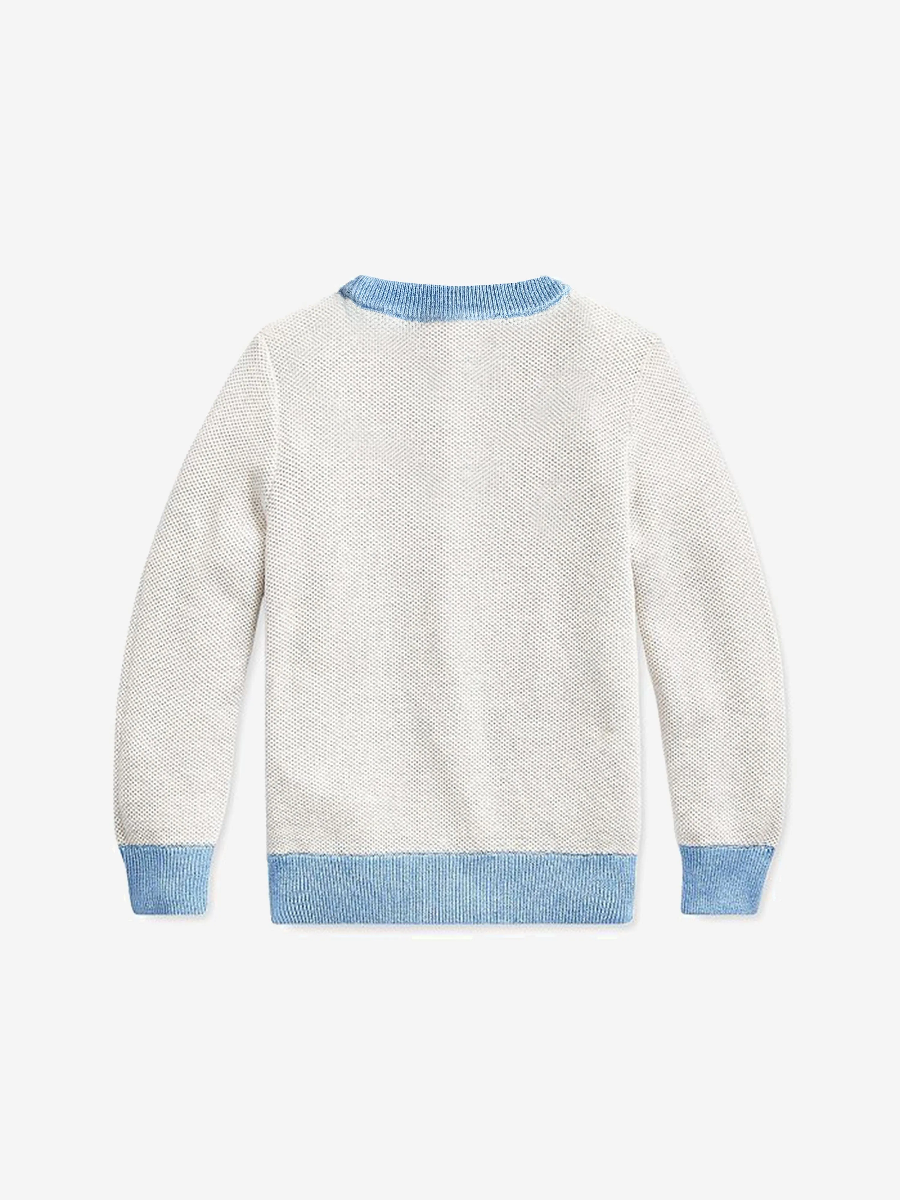 Ralph Lauren Boys Sweater - Heather Logo Sweater