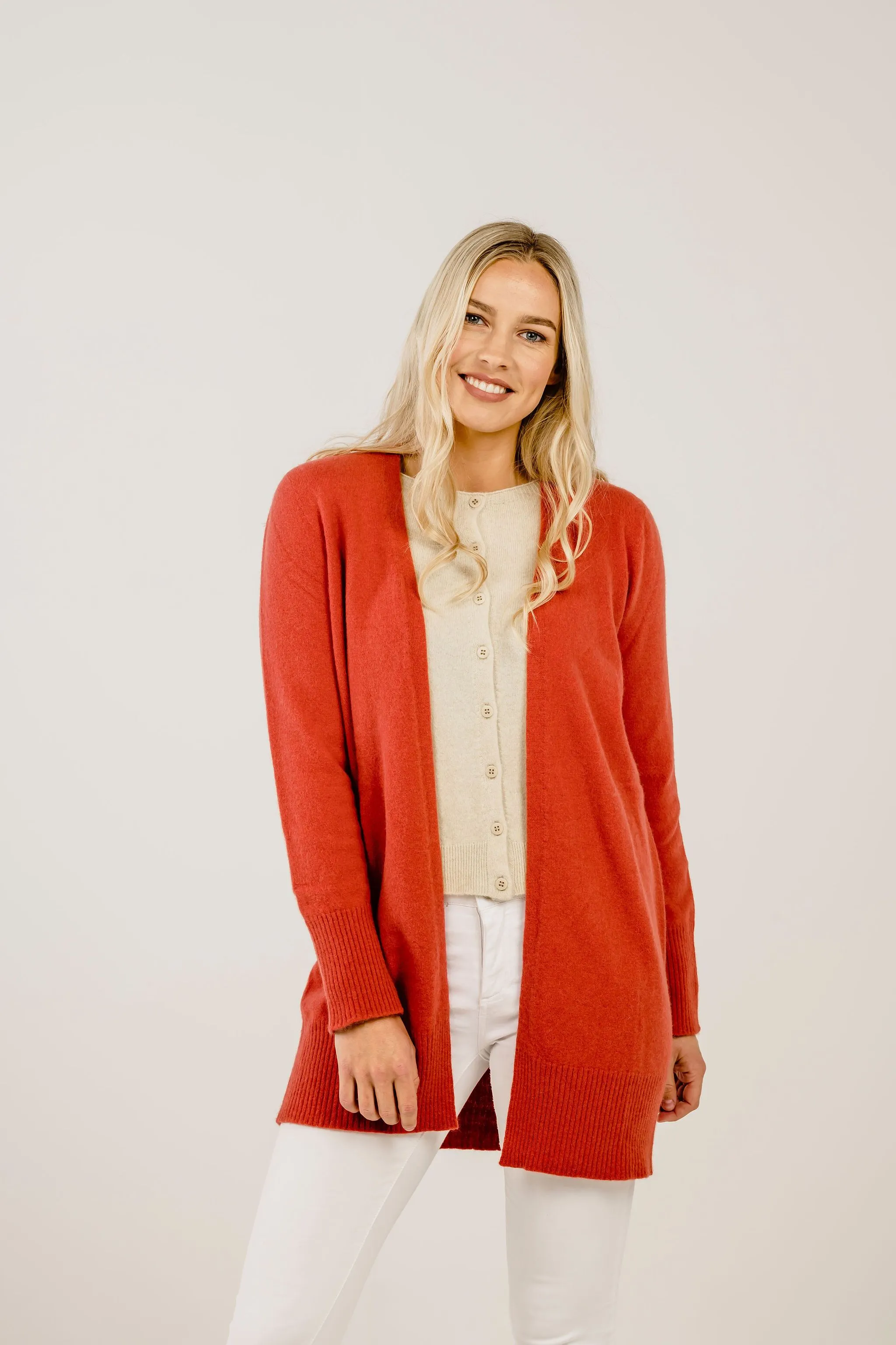 Relaxed Cashmere Cardigan